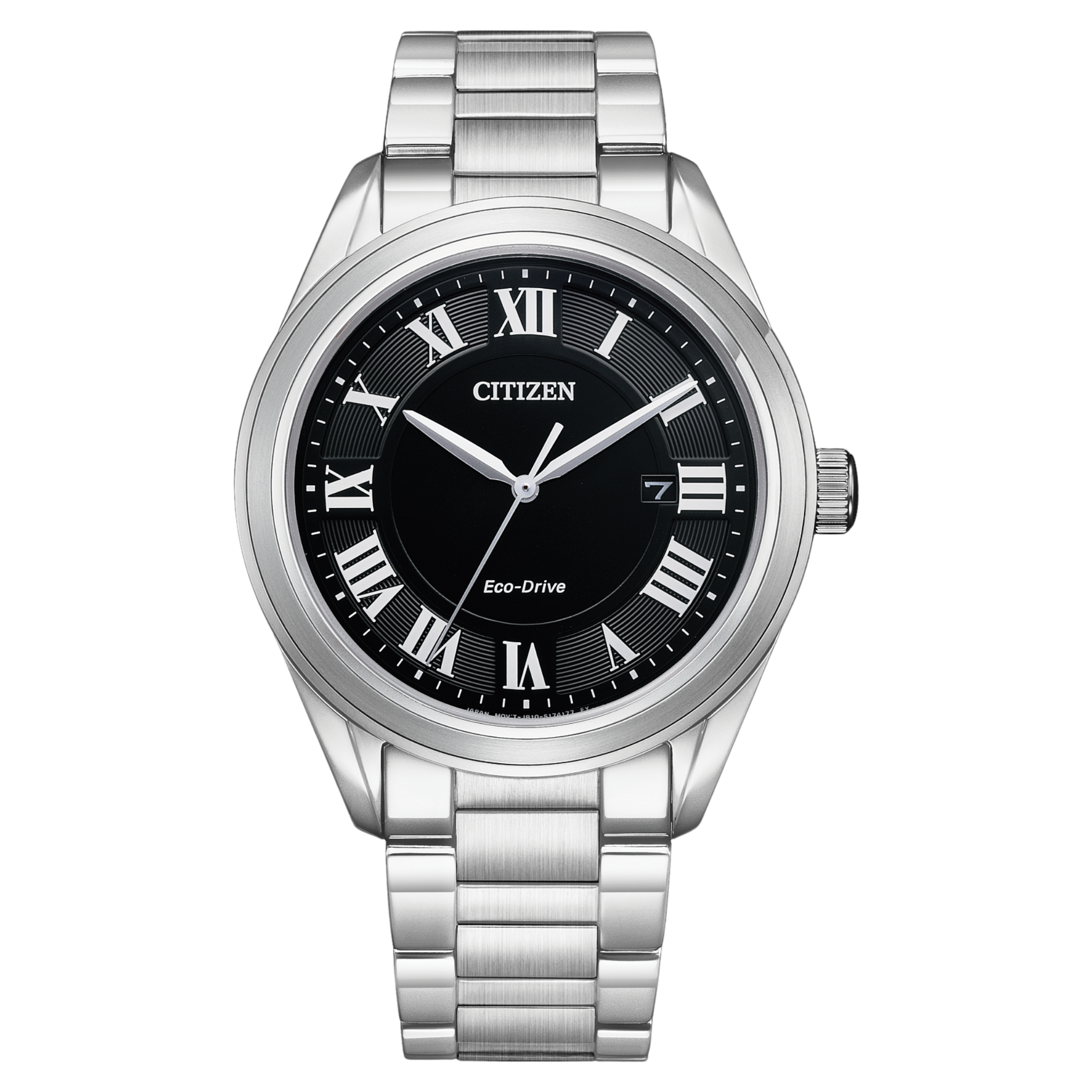 Citizen Eco Drive Arezzo Watch with Black Dial AW1690-51E