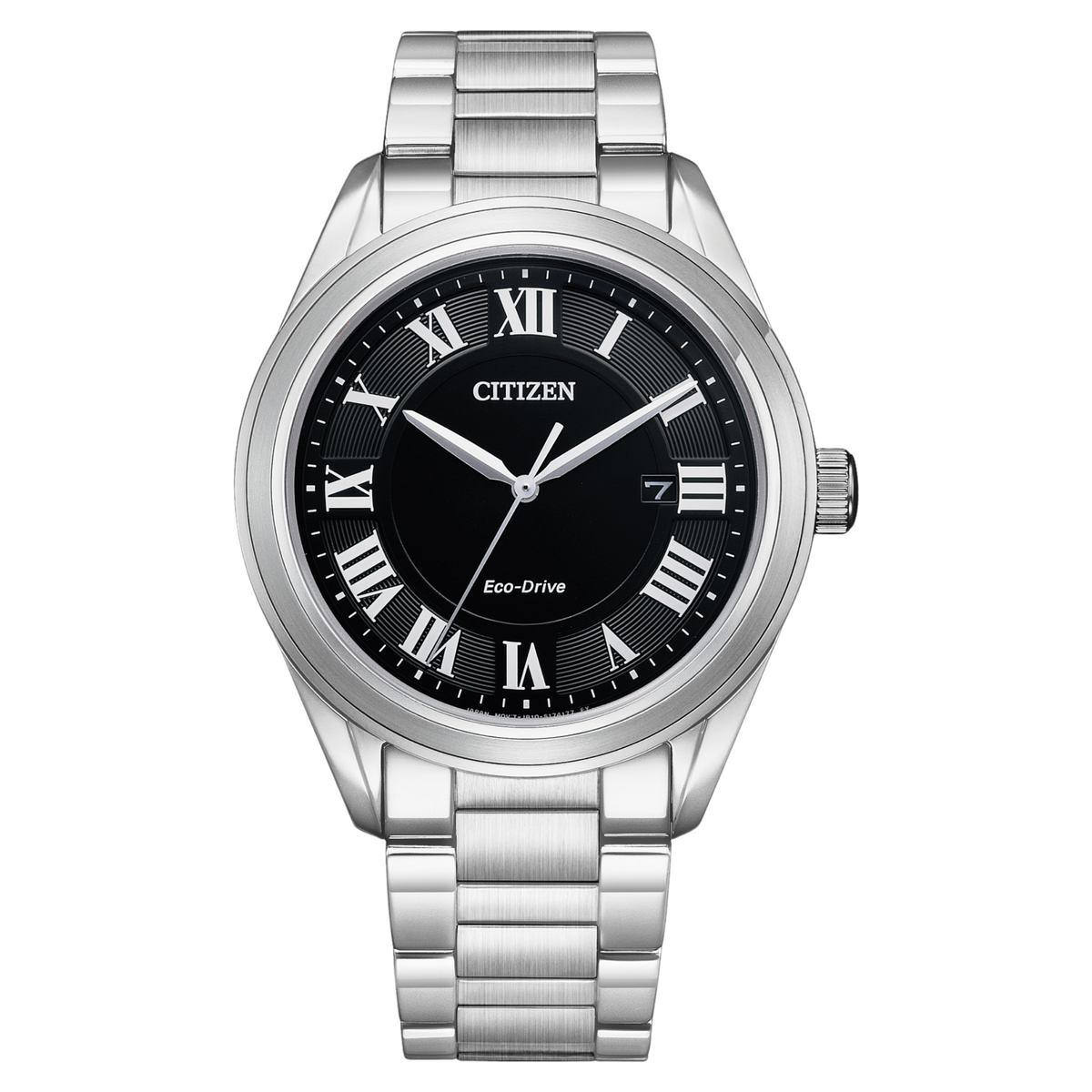 Citizen Eco Drive Arezzo Watch with Black Dial AW1690-51E