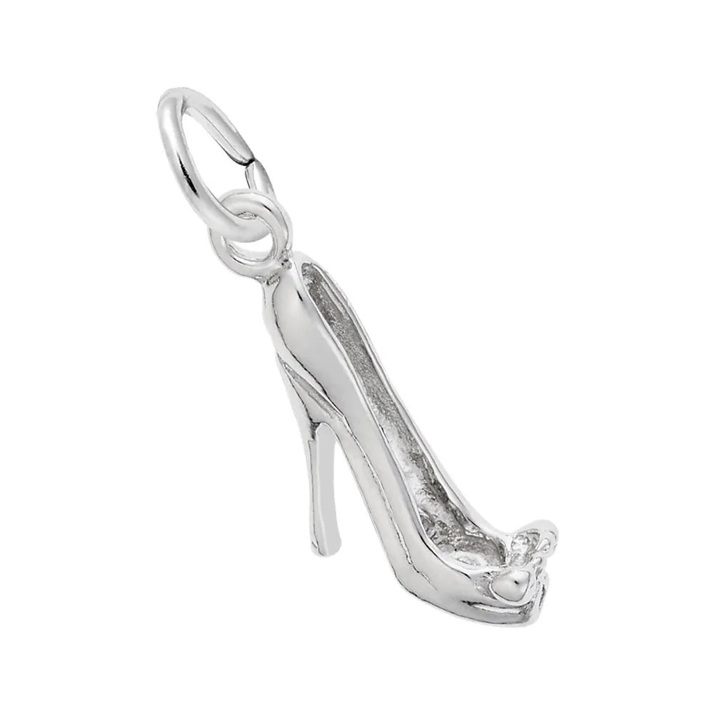 STERLING HIGH HEEL SHOE CHARM