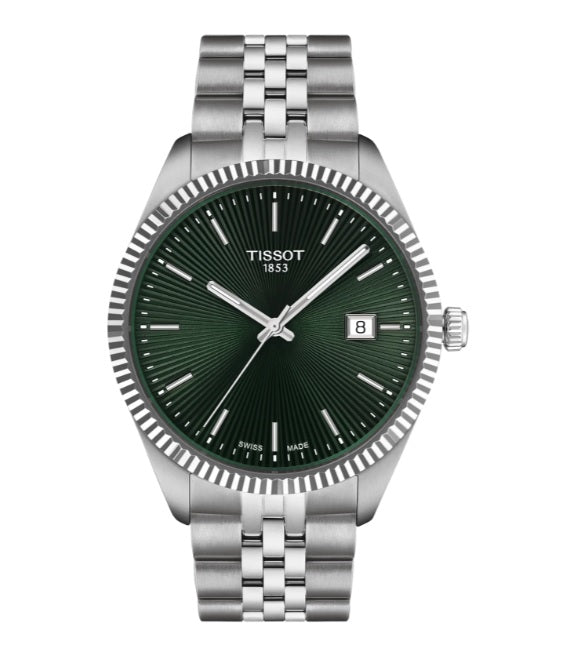 Tissot  Ballade Stainless Green Dial Men's Watch