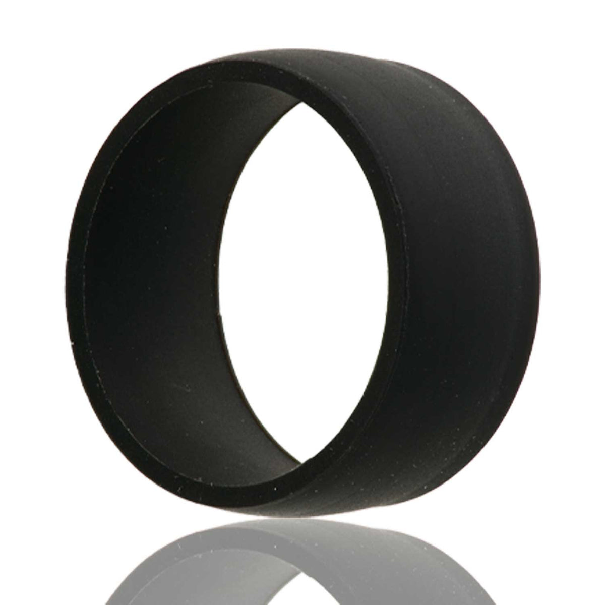 Black Silicone Band - Size 9