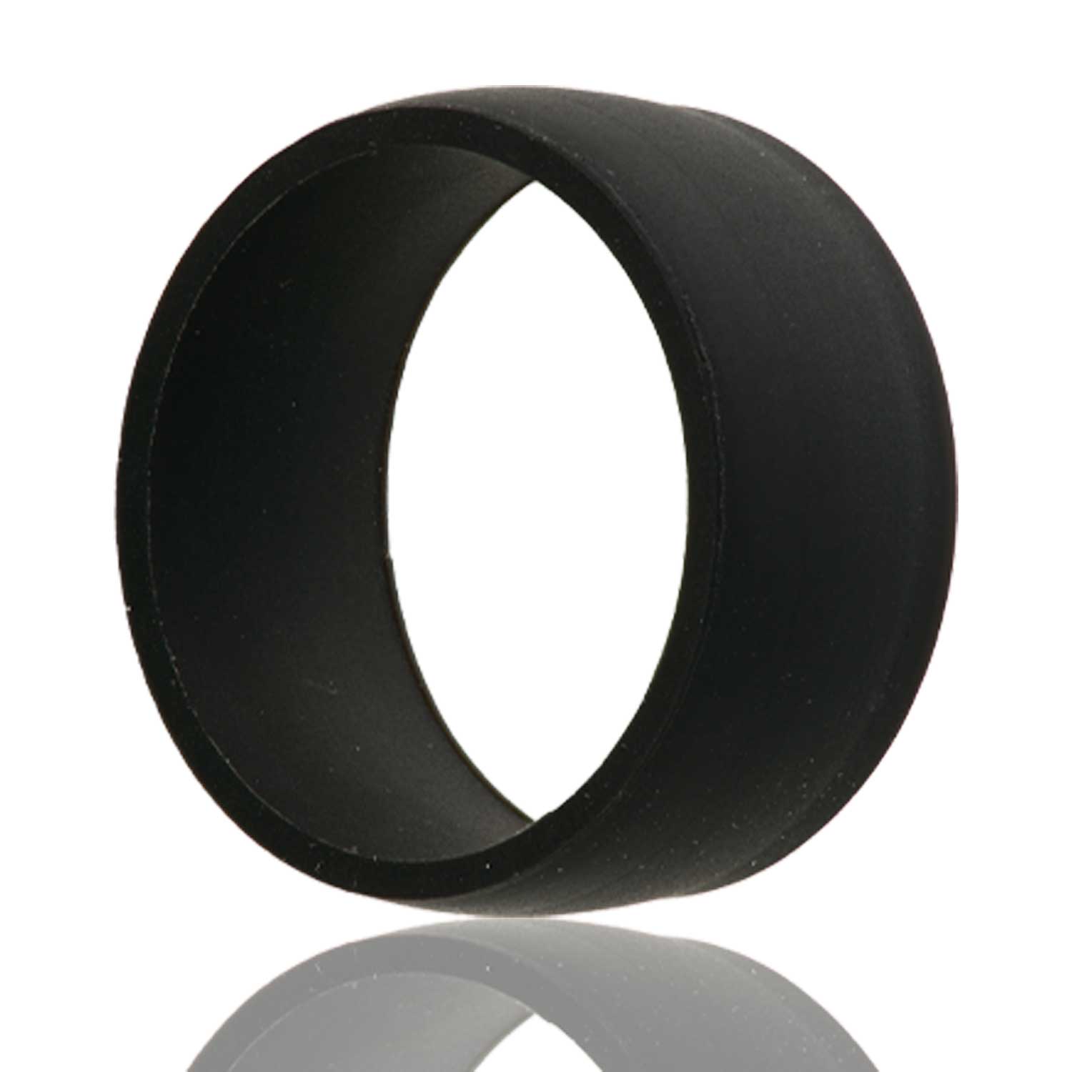 Black Silicone Band Size - 12