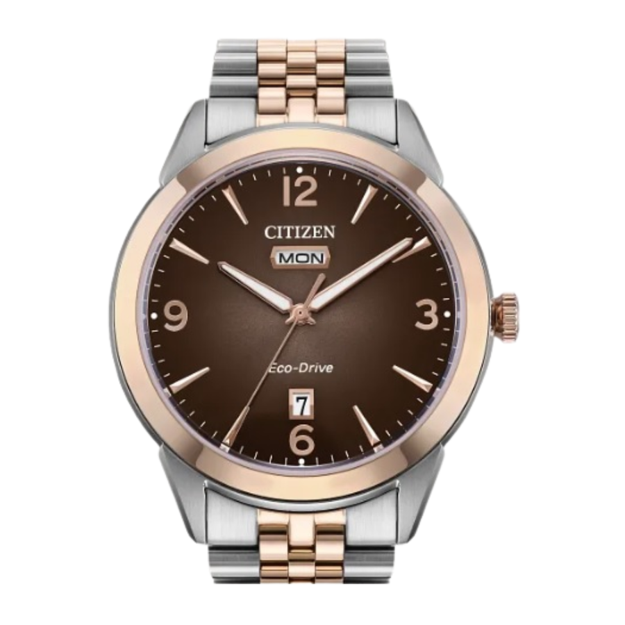 Citizen Eco Drive Rolan Two Tone Men's Watch AW0156-57X.