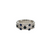 14K WG .47CTW SAPPHIRE .27CTW DIA SCATTERED RING
