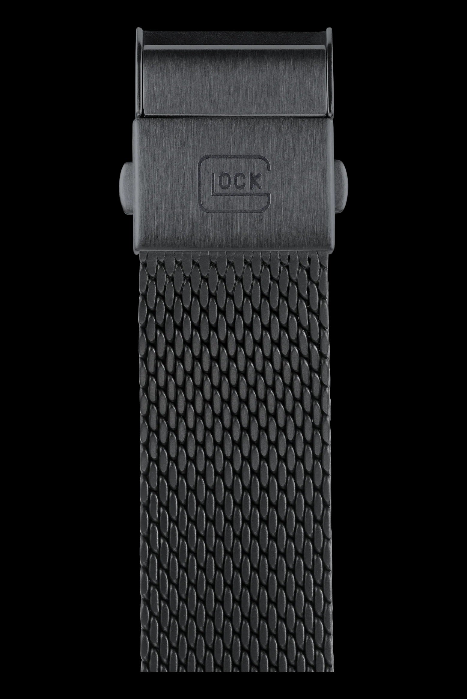 GLOCK Stainless Steel Black Mesh Band 22 - GW6, GW15, GW23