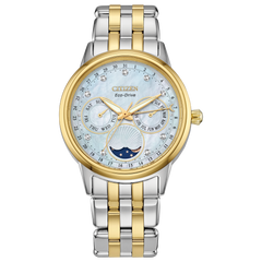 Citizen Two Tone Calendrier Moon Phase Watch FD0004-51D