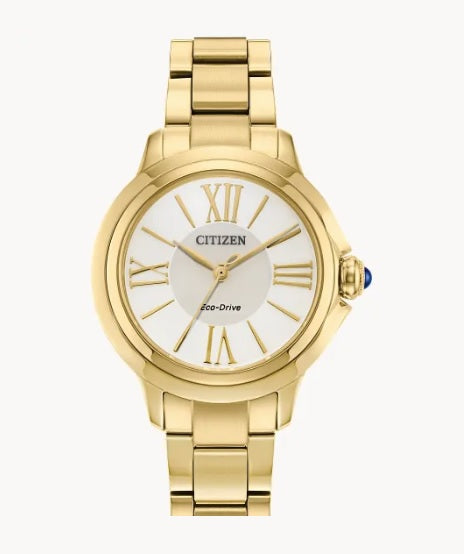 ECO DRIVE L CECI GOLDTONE WHIT