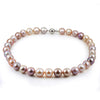 11-13MM Sterling Freshwater Natural Multi-Color Pearl Strand