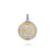 STERLING 14K YG .12CTW WHITE S