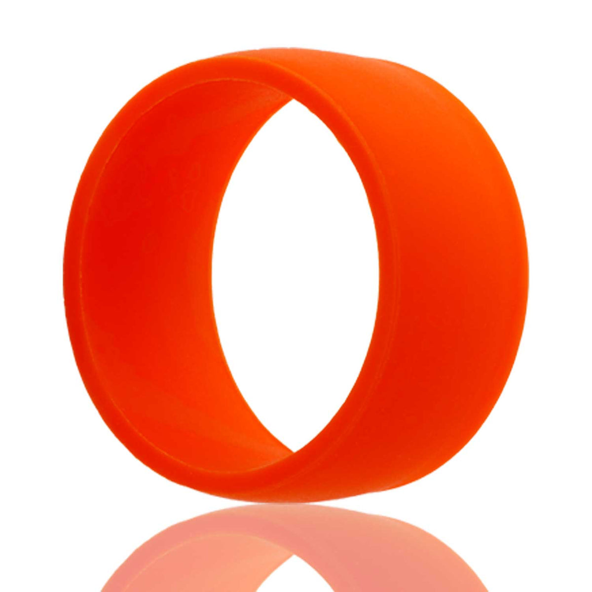 ORANGE SILICONE BAND SIZE 10