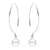 STERLING 9-10MM FWP DROP EARRI.