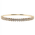 14kt Yellow Gold 2.5ctw Diamond Flex Bangle