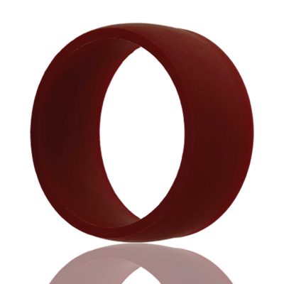 MAROON SILICONE BAND SIZE 4