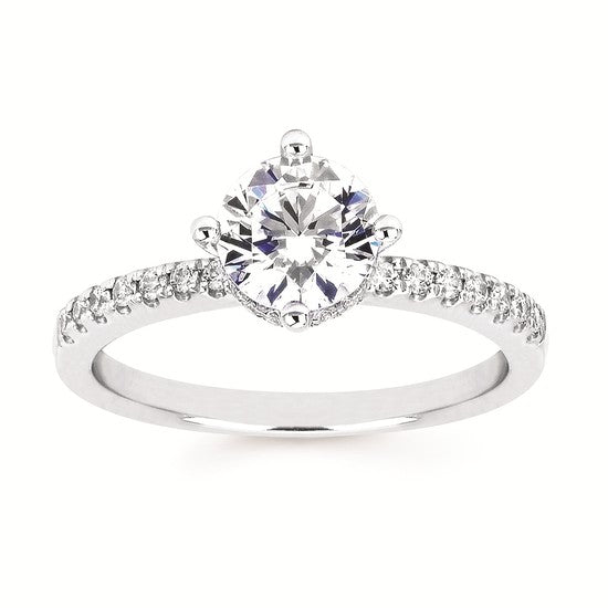 14K WG .25CTW G-H SI1/SI2 DOUB