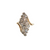 14KY DIA 0.72CTW DIA CLUSTER RING