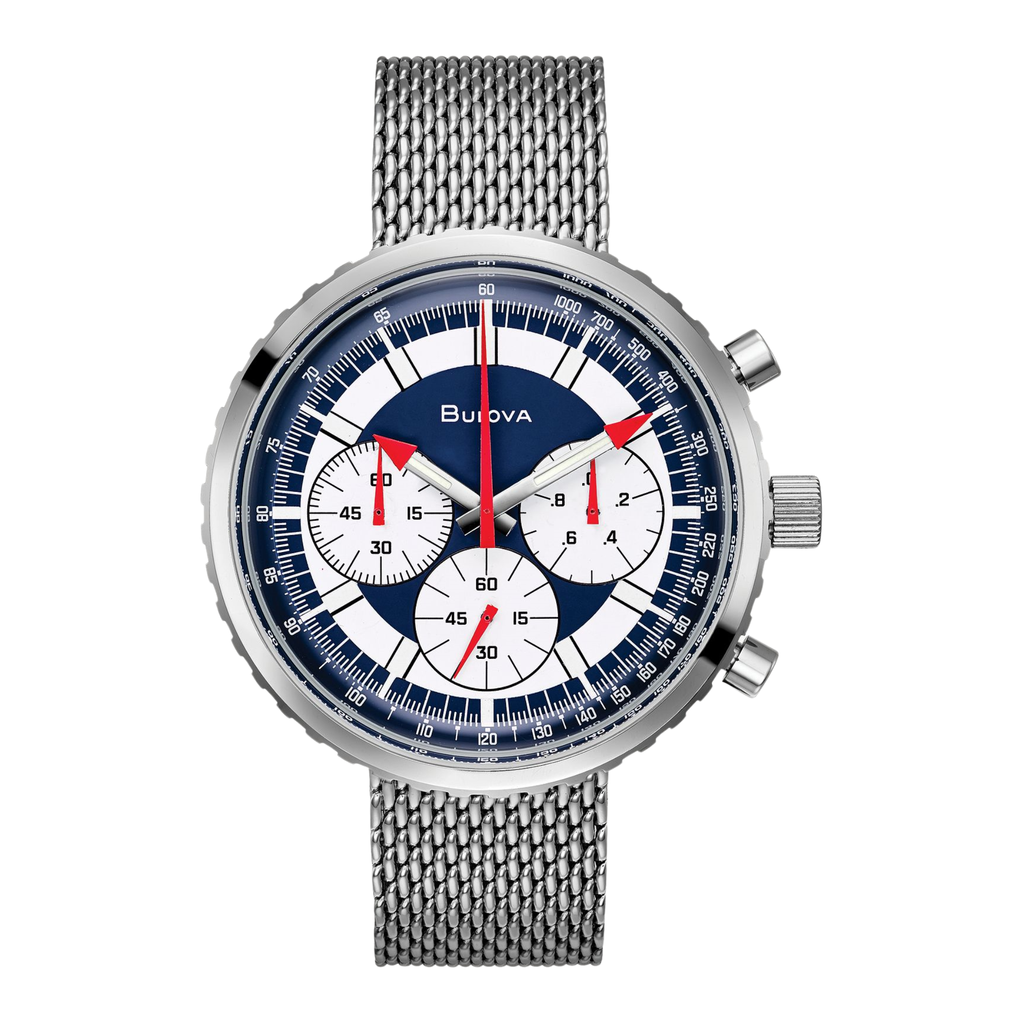 Bulova Chronograph C Special Edition Stainless Watch 96K101