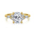 AVAH 14K YG .13CTW G-H VS2 .14