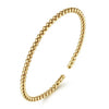 BUJUKAN 14K YG SPLIT BANGLE SZ