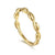 14K Yellow Gold Twisted Band S2248068