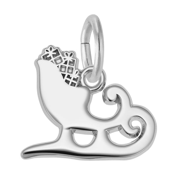 STERLING SLEIGH CHARM