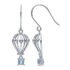 STERLING BLUE TOPAZ HOT AIR BA.
