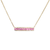 14K YG 1.06CTW PINK SAPPHIRE .