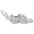 Sterling Silver Sneaker Charm