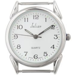 18MM ROUND WHITE DIAL