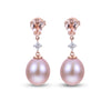 14K RG 8-8.5MM NATURAL PINK FW