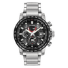 Citizen Eco Drive World Time Watch with Black Dial AT9071-58E