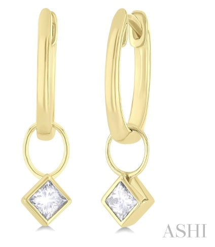 14K YG .30CTW I-J SI2 PC DANGL