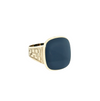 Estate 14kt Yellow Gold Blue Sardonyx Ring