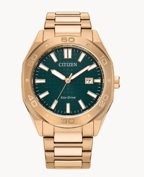 ECO DRIVE ODYN ROSE GOLD TONE