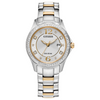 Citizen Eco Drive Two Tone Crystal Ladies Watch FE1146-71A