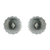 S/S FLOWER SHAPE CONCHO EARRIN