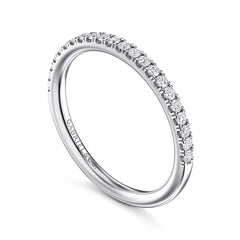 14K White Gold .21CTW Diamond Prong Set Band S2086916