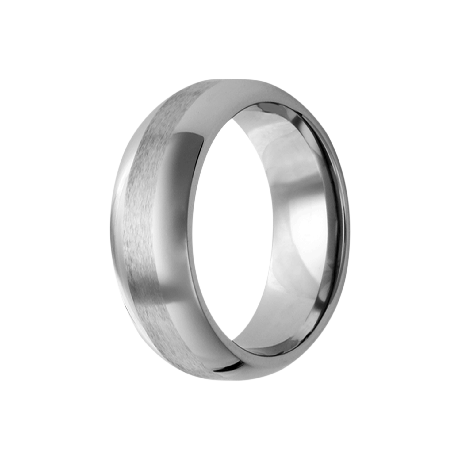 TITANIUM 8MM POLISHED EDGE SAT