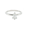 14KW DIAMOND SOLITAIRE RING