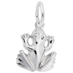 Sterling Silver Frog Charm