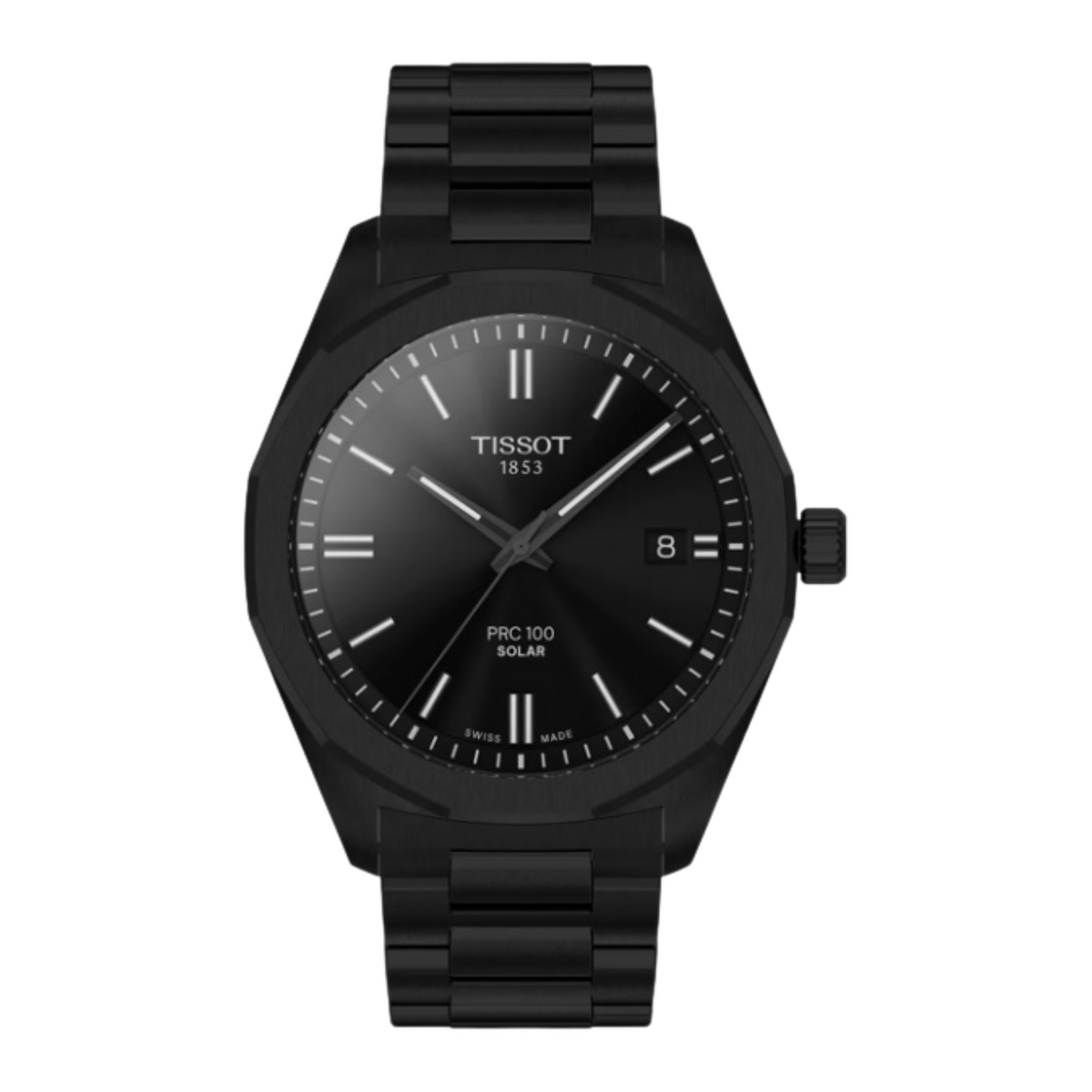 Tissot PRC 100 Solar All Black Watch