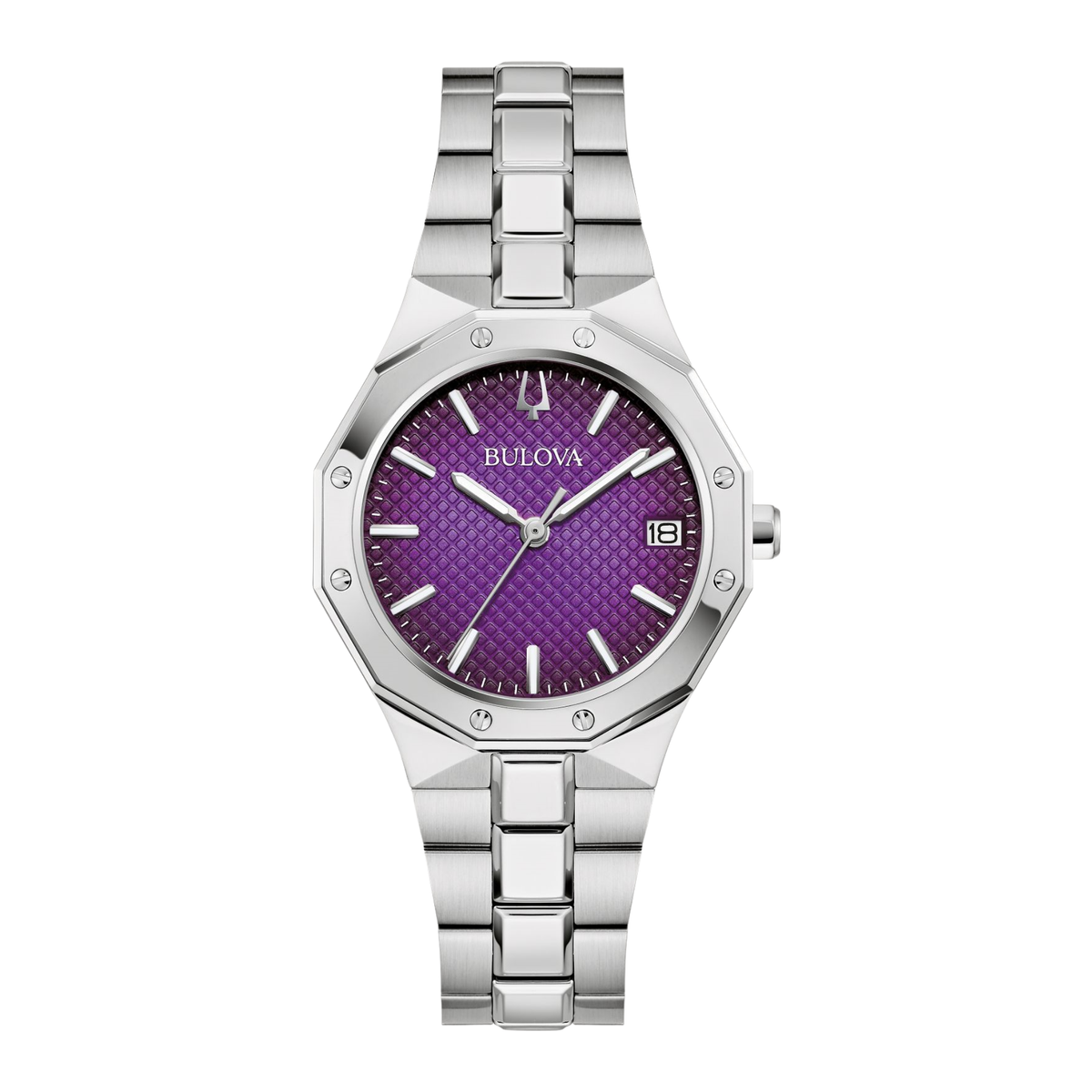 Bulova Prestige Ladies Purple Dial Watch 96M168