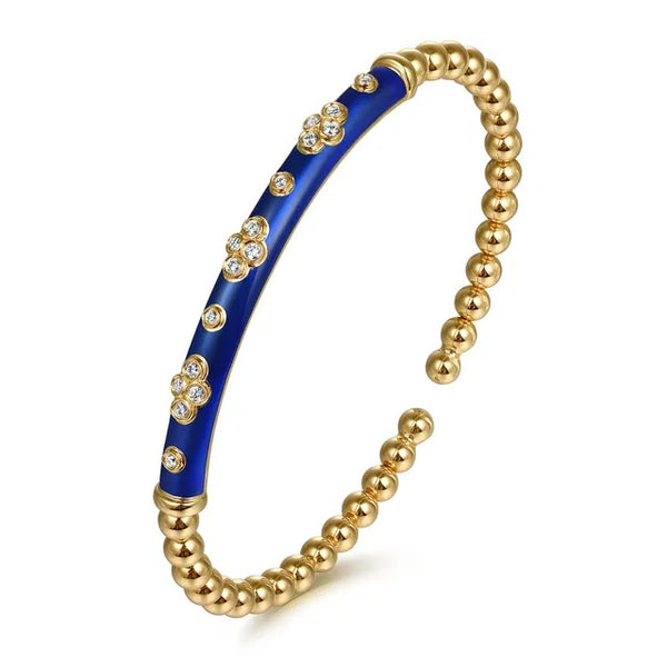 BUJUKAN 14K YG .22CTW G-H SI