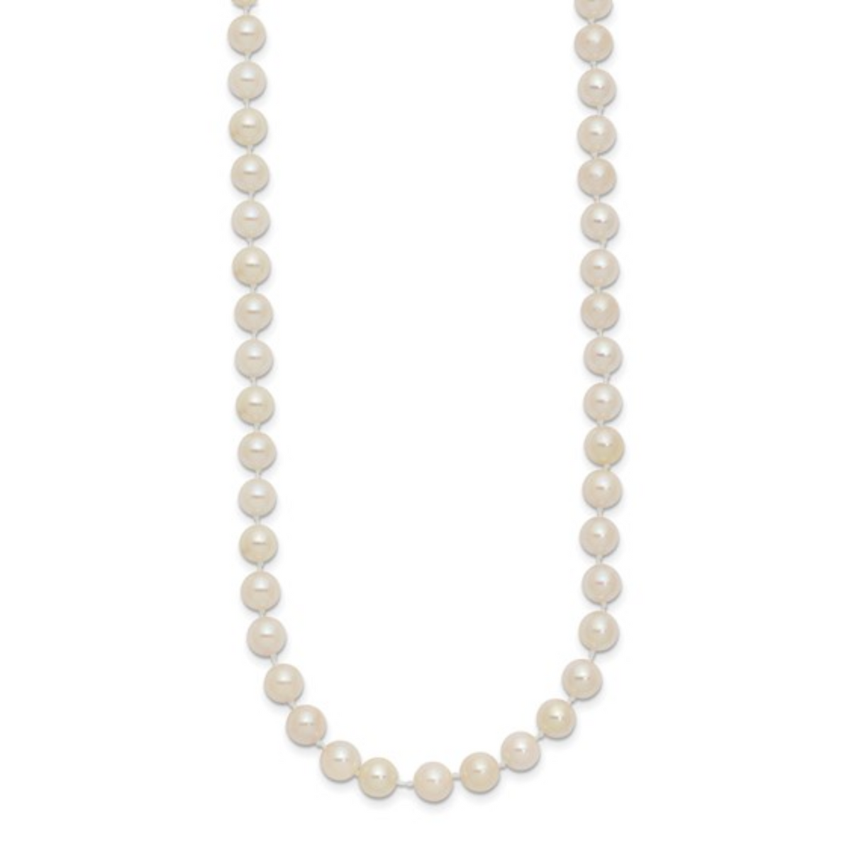 Estate: 28" Strand of Akoya Pearls with 14K Yellow Clasp