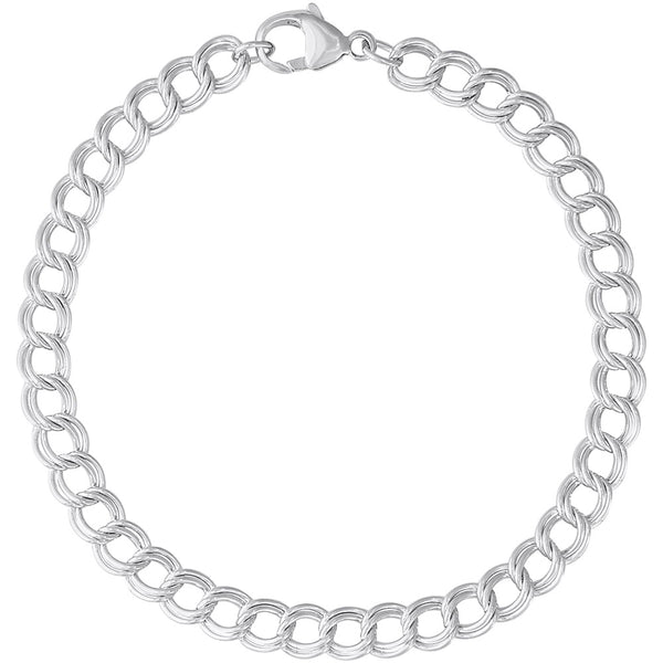 STERLING DOUBLE LINK DAPPED CU