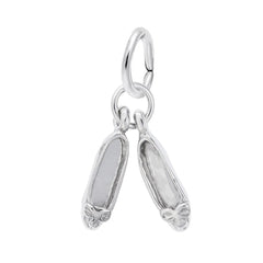 STERLING BALLET SHOES CHARM