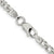 STERLING 4.25MM DIA CUT FLAT D