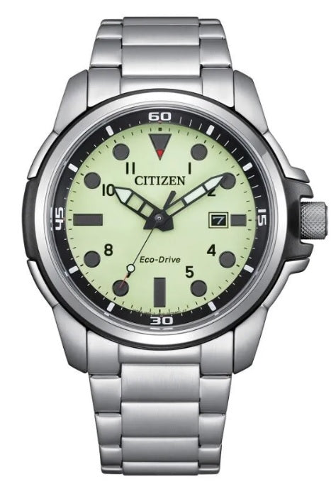 Citizen Eco Drive Garrison Leather Strap Watch BM8560-02X