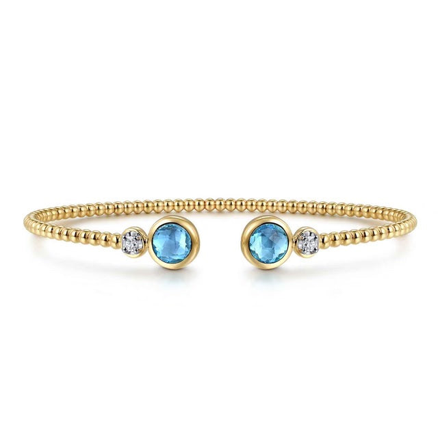 BUJUKAN 14K YG 2.43CTW SWISS B
