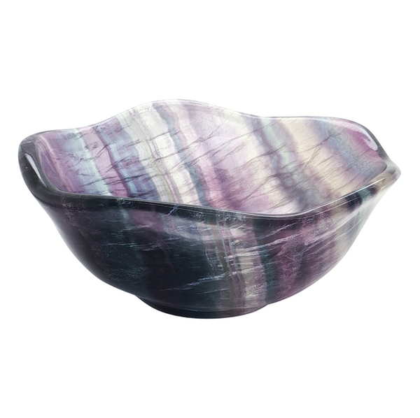 FLUORITE BOWL 3"