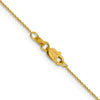 LESLIES 14K YG .8MM ROUND CABL